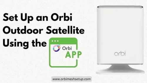 Orbi Outdoor Satellite Setup