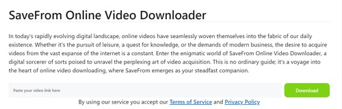 Save From Facebook and YouTube Video Downloader for SBS 2024