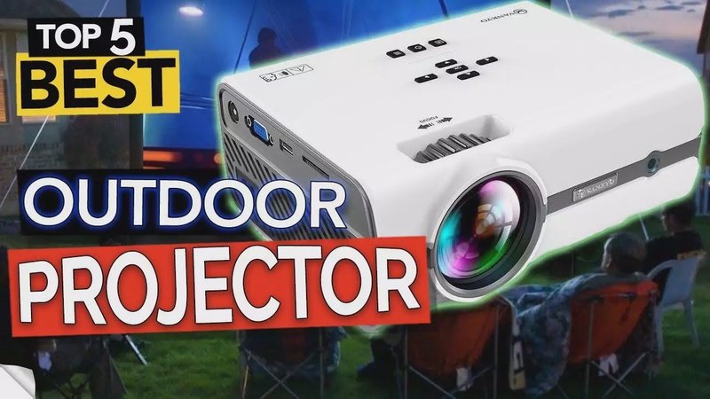 TOP 5 Best Outdoor Projector - Affordable & Portable 4K (2020)