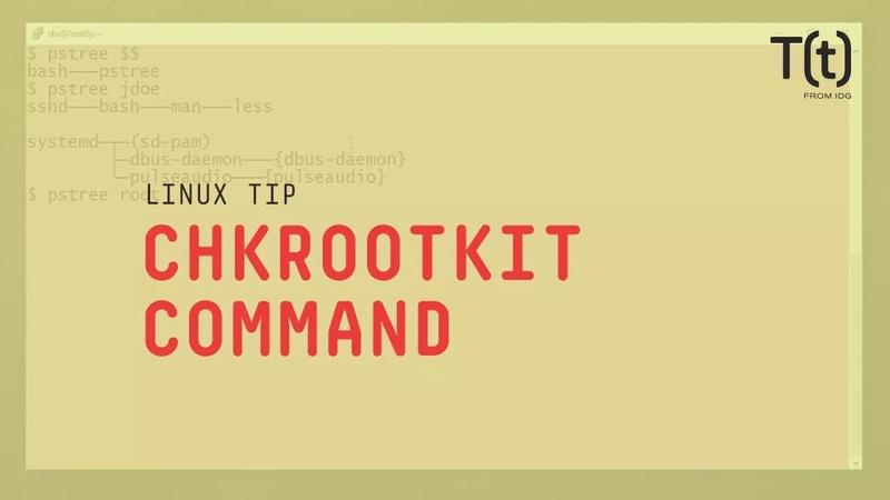 How to use the chkrootkit command. Linux Tips