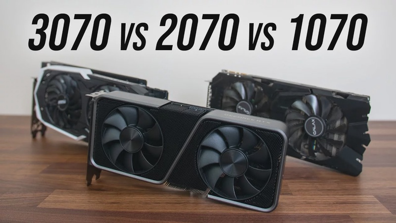 RTX 3070 vs RTX 2070 vs GTX 1070 - 3 Generation GPU | TechPlanet