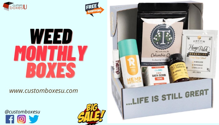 Monthly Weed Boxes help you to attract more customer