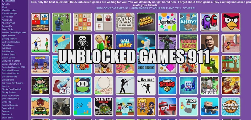 Source For Unblocked Games Is Unblocked Games 911