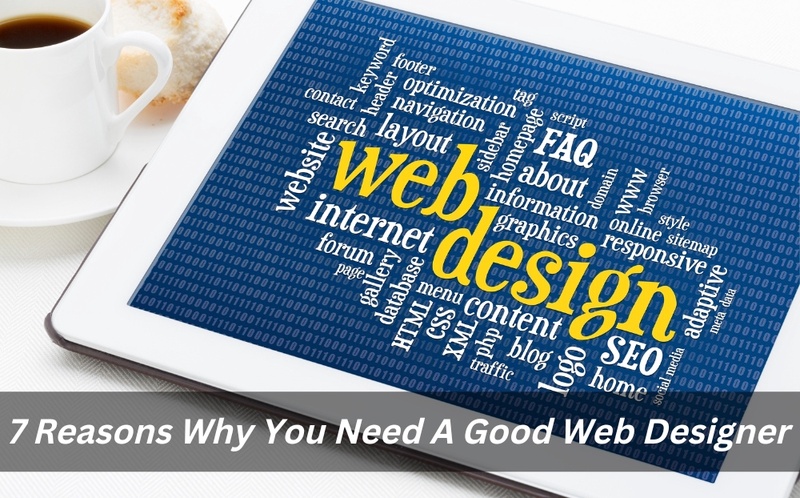 7 Reasons Why You Need A Good Web Designer