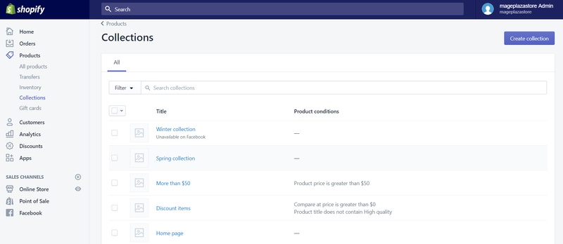 How to Add Items to a Shopify Manual Collection