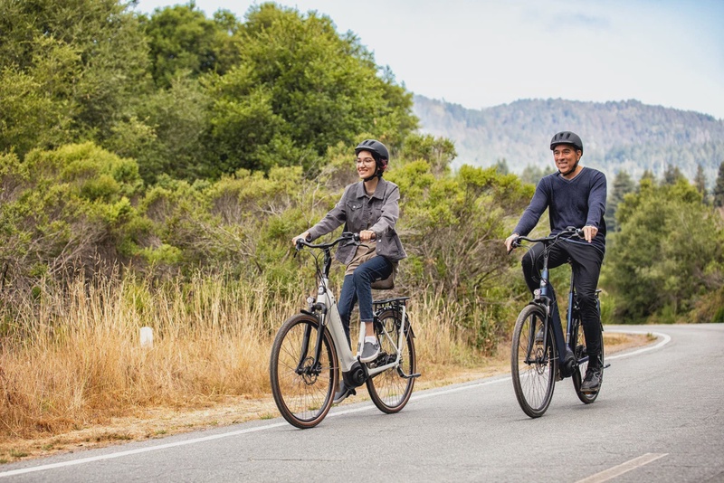 Fitness benefits of riding electric bikes