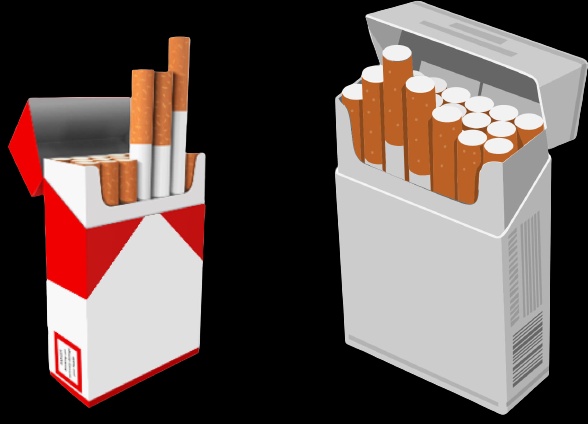 Get Blank Cigarette Box with Logo at ICB
