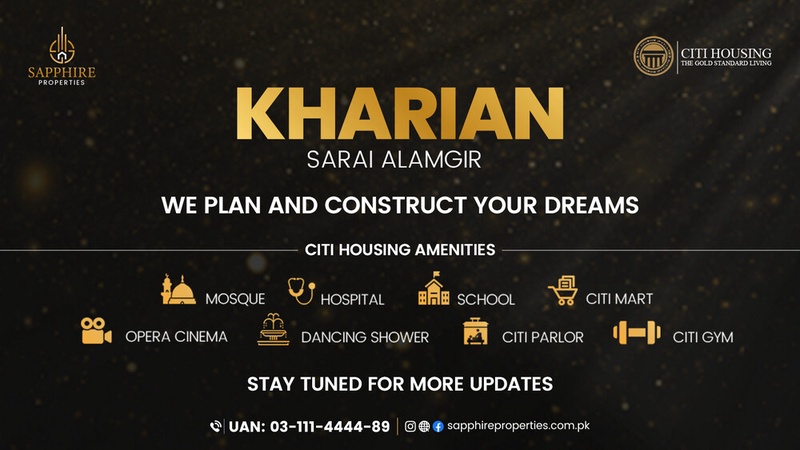 Why Citi Housing Kharian Is the Best Housing Society