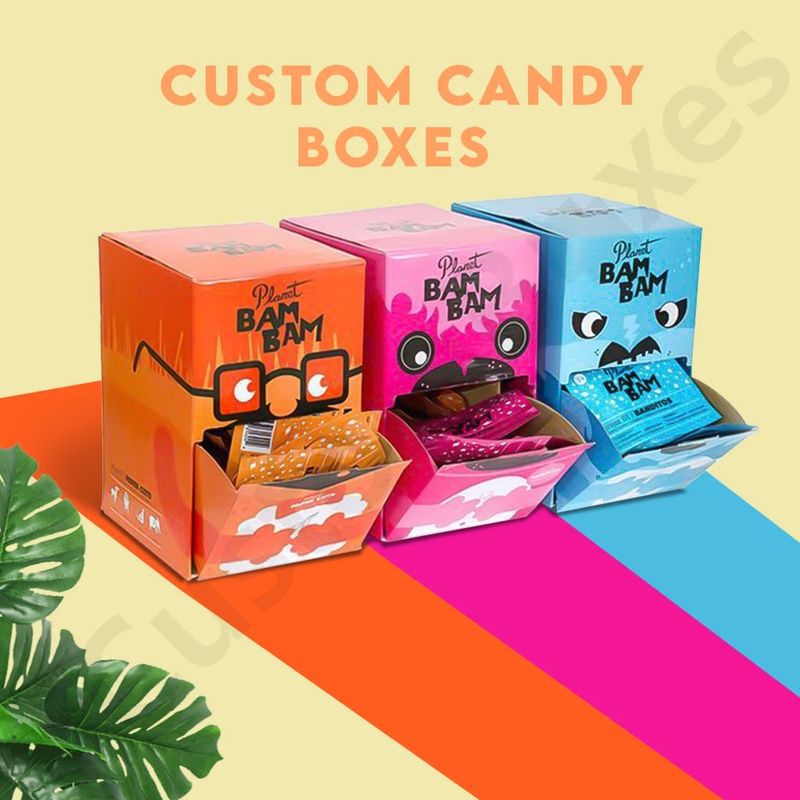 Display Your Sweet Products Elegantly With Candy Boxes Wholesale Packaging
