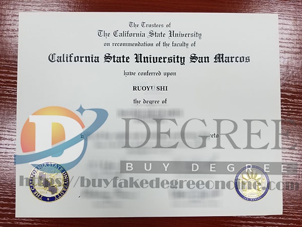 How to Get a CSUSM Fake Degree