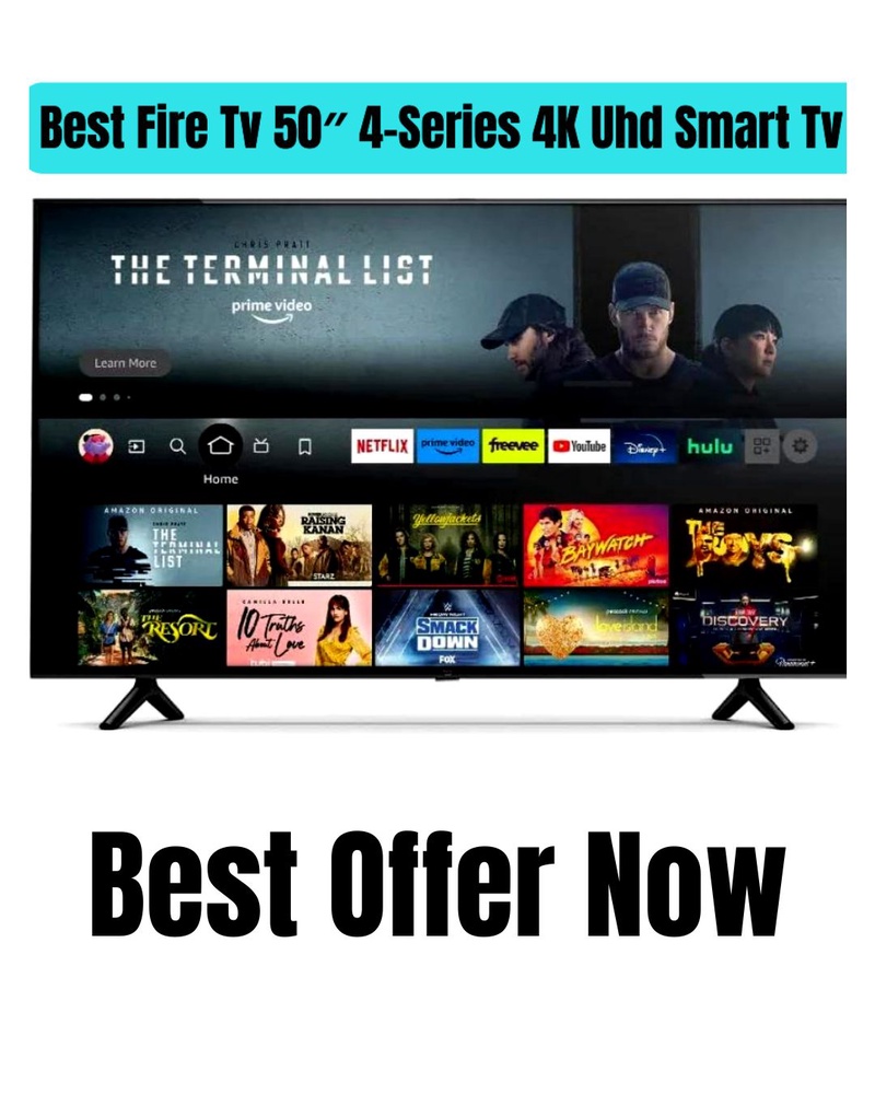 Best Fire Tv 50″ 4-Series 4K U hd Smart Tv Review
