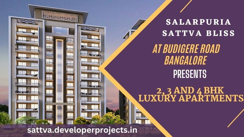 Salarpuria Bliss Bangalore -An Iconic Space For Better Livings
