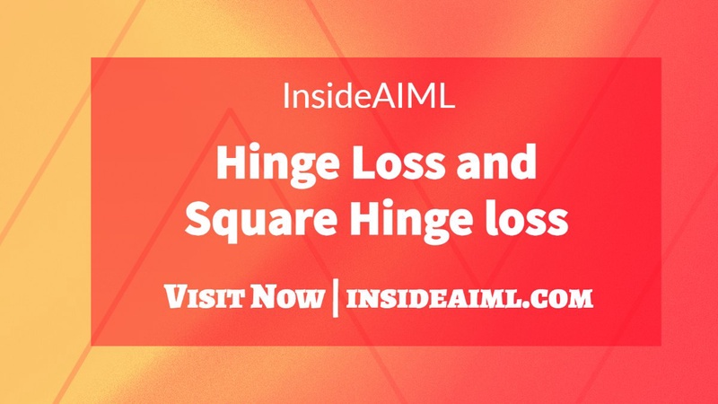 How is the squared hinge loss function formula calculated?