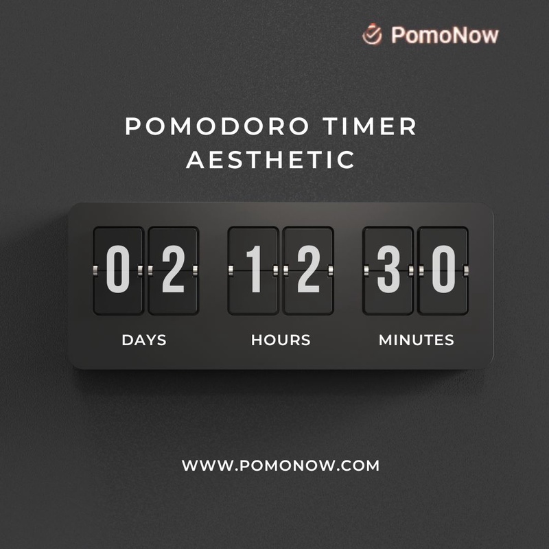 Different Reasons to Use Pomodoro Timer Aesthetic