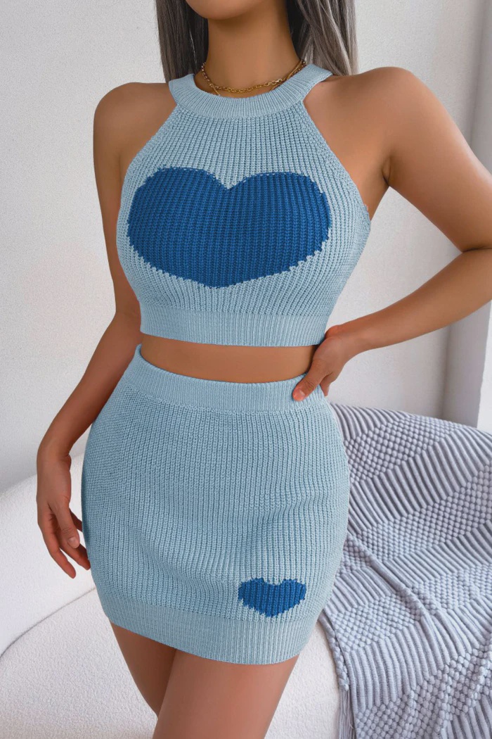Different styles and designs of girls top and skirt sets