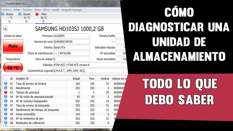 ¿Cómo Saber el estado de mi disco duro o SSD? diagnostico con programas
