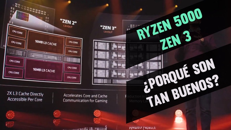 ¿Qué hizo AMD para que sus Ryzen 5000 sean tan buenos, Zen 3